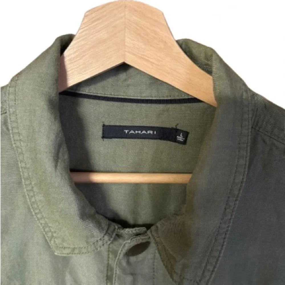 Tahari Womans Olive Green Lightweight Jacket - Picture 3 of 9